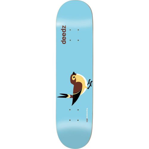  Warehouse Skateboards Enjoi Skateboards Didrik Deedz Galasso Early Bird Skateboard Deck Resin-7-8.25 x 32.1 with Mob Grip Perforated Black Griptape - Bundle of 2 Items