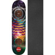 Warehouse Skateboards Almost Skateboards Max Geronzi Space Rings Skateboard Deck Impact Light - 8 x 31.68 with Mob Grip Perforated Black Griptape - Bundle of 2 Items