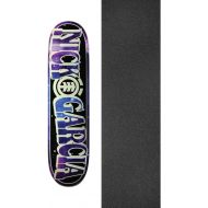 Warehouse Skateboards Element Skateboards Nick Garcia Out There Skateboard Deck - 8.125 x 31.825 with Mob Grip Perforated Black Griptape - Bundle of 2 Items