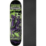 Warehouse Skateboards Creature Skateboards Colin Provost Horseman Skateboard Deck VX - 8 x 31.8 with Mob Grip Perforated Black Griptape - Bundle of 2 Items