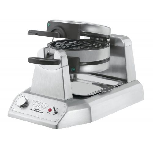  Waring Commercial WW200 Waffle Iron, 18x11x12, Silver