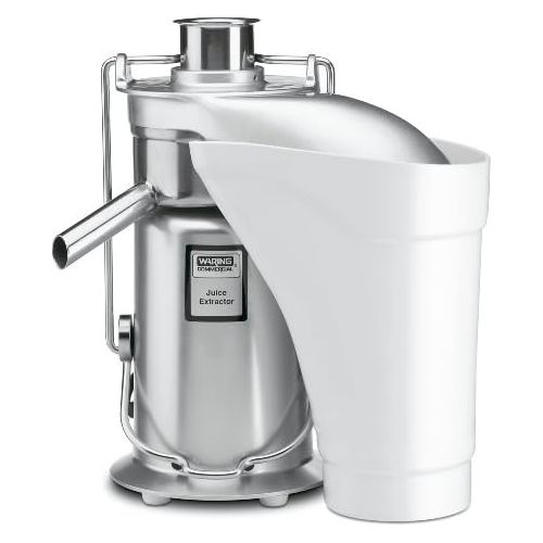  Waring Commercial JE2000 Heavy-Duty Stainless Steel Juice Extractor with Pulp Ejection