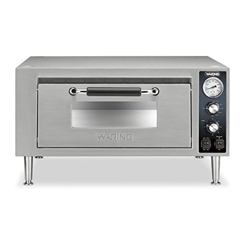  Waring Commercial WPO500 Single Pizza Oven, Silver