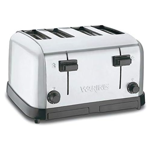  Waring Commercial WCT708 120V Medium-Duty 4-Slot Toaster