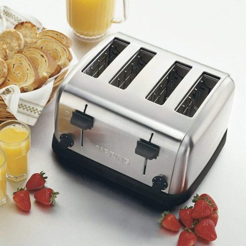  Waring Commercial WCT708 120V Medium-Duty 4-Slot Toaster