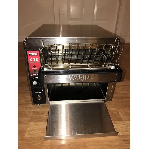  Waring (CTS1000) 450 SlicesHr Commercial Conveyor Toaster