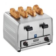 Waring Commercial WCT805B Heavy Duty Stainless Steel 208-volt Toaster with 4 Slots