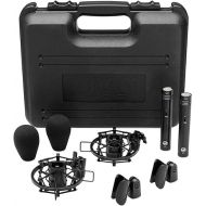 Warm Audio WA-84 Stereo Pair - Black, XLR Microphone, Condenser