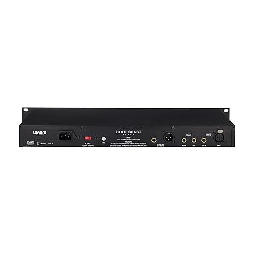  Warm Audio TB12-B Tone Beast Tone Shaping Microphone Preamp Black