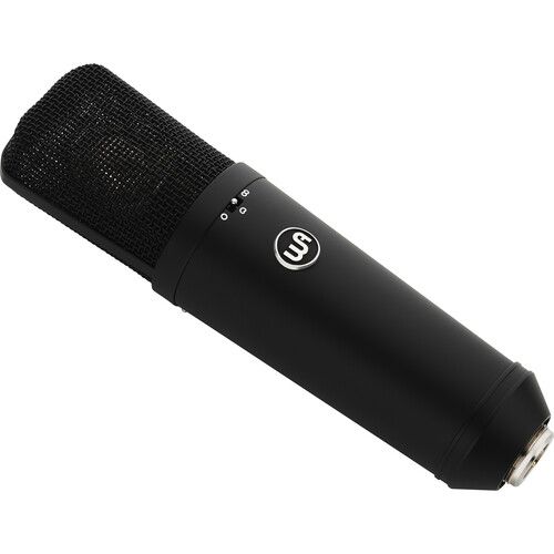  Warm Audio WA-87 R2 Large-Diaphragm Multipattern Condenser Microphone (Black)