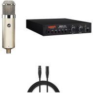 Warm Audio WA-47 Large-Diaphragm Tube Condenser Microphone Kit with WA12 MkII Preamp and XLR Cable