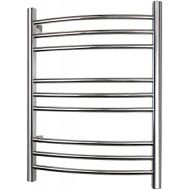 WarmlyYours Riviera Towel Warmer, 9 bar, Brushed Stainless Steel