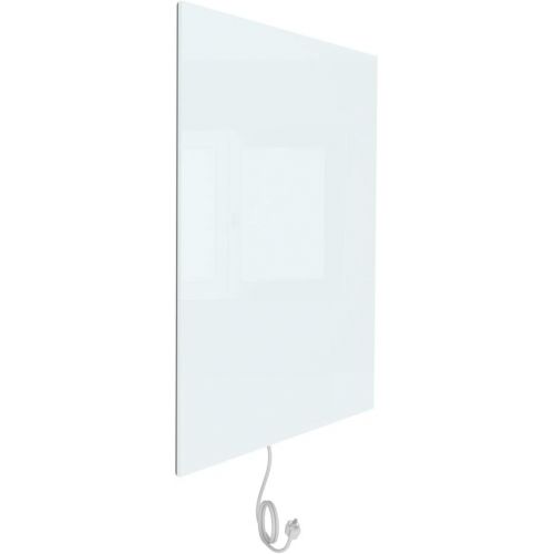  WarmlyYours Ember Glass Radiant Panel - White - 600W - 35 x 24 - Plug-in