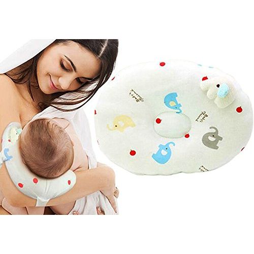  [아마존베스트]Warmword 2-in-1 Travel Arm Nursing Pillows for Breastfeeding,Baby Pillows for Sleeping,Head-shaping Pillow