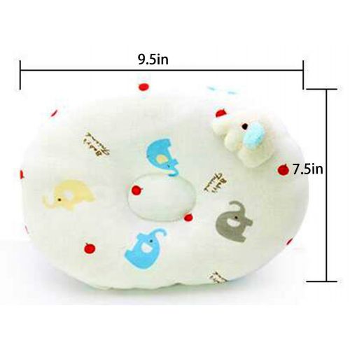  [아마존베스트]Warmword 2-in-1 Travel Arm Nursing Pillows for Breastfeeding,Baby Pillows for Sleeping,Head-shaping Pillow