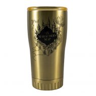 Warner Bros Silver Buffalo HP115795 Harry Potter Marauders Map Double Wall Stainless Tumbler, 20-Ounces