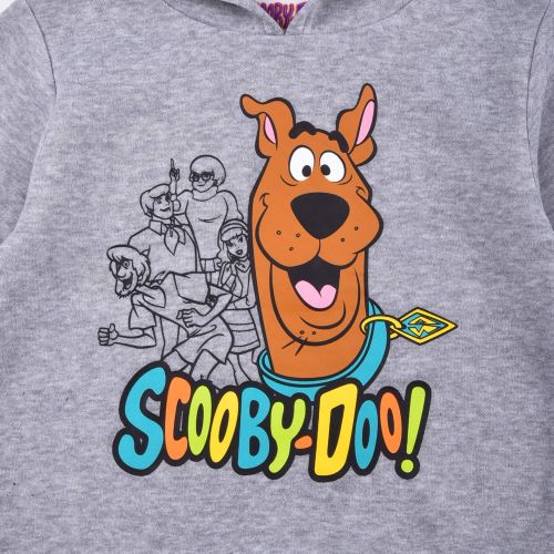  Warner Bros. 2 Pack Scooby Doo Hoodie and Jogger Pant Set, Comfy Active Wear for Toddlers