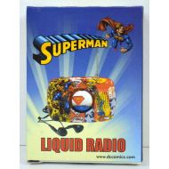 Warner bros SUPERMAN LIQUID RADIO 2004 DCWarner Bros. Exclusive w Directions Ear Phones MIB