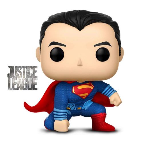  Warp Gadgets Bundle - Funko Pop! Movies: DC Justice League - Wonder Woman, The Flash (SDCC 20118 Exclusive) and Superman Collectible Vinyl Figure (3 Items)