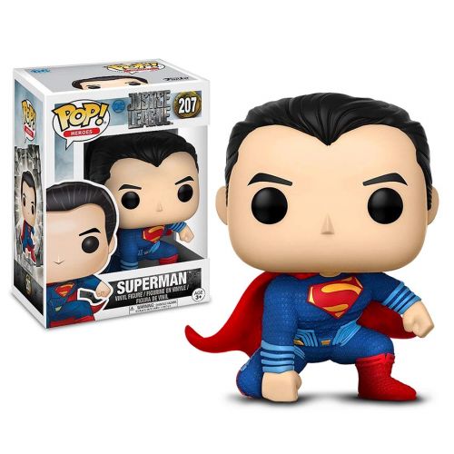  Warp Gadgets Bundle - Funko Pop! Movies: DC Justice League - Wonder Woman and Superman Collectible Vinyl Figure (2 Items)