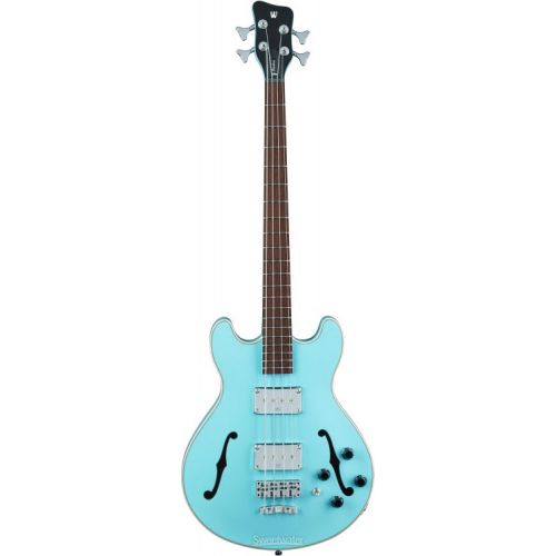  Warwick RockBass Star Bass 4-string Hollowbody Electric Bass - Daphne Blue