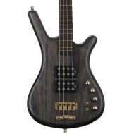 Warwick Pro Series Corvette $$ Electric Bass Guitar - Nirvana Black with Gold Hardware