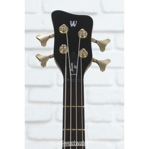  Warwick Pro Series Corvette $$ Electric Bass Guitar - Nirvana Black with Gold Hardware