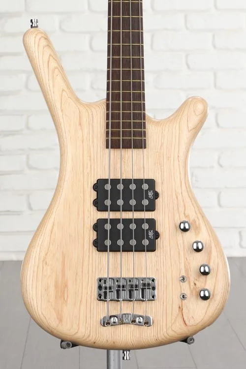 Warwick Pro Series Corvette $$ Electric Bass Guitar - Natural