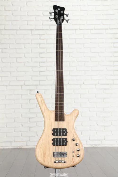  Warwick Pro Series Corvette $$ Electric Bass Guitar - Natural