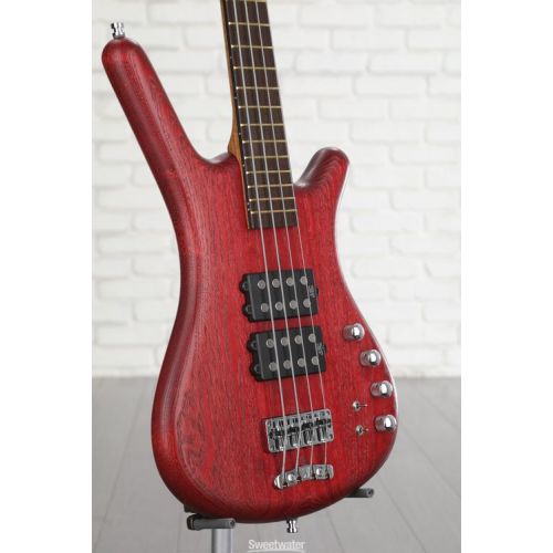  Warwick Pro Series Corvette $$ Electric Bass Guitar - Burgundy Red