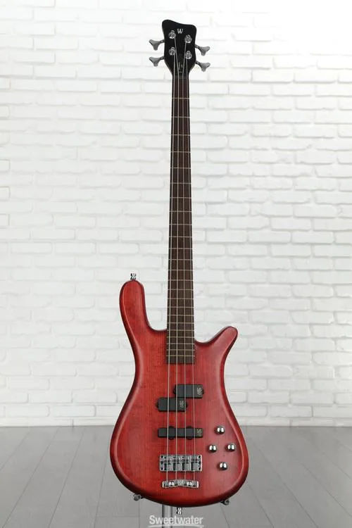  Warwick Pro Series Streamer LX Electric Bass Guitar - Burgundy Red