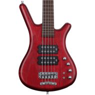 Warwick Pro Series Corvette $$ 5-string Electric Bass Guitar - Burgundy Red Transparent Satin