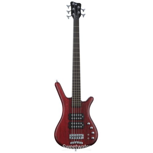  Warwick Pro Series Corvette $$ 5-string Electric Bass Guitar - Burgundy Red Transparent Satin