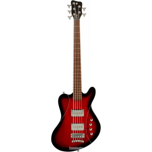  Warwick RockBass Idolmaker 5-string Electric Bass Guitar - Burgandy Black Burst