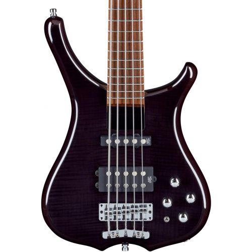  Warwick RockBass Infinity 5-string Bass Guitar - Nirvana Black Transparent