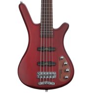 Warwick RockBass Corvette Basic 5-string Bass Guitar - Burgundy Red