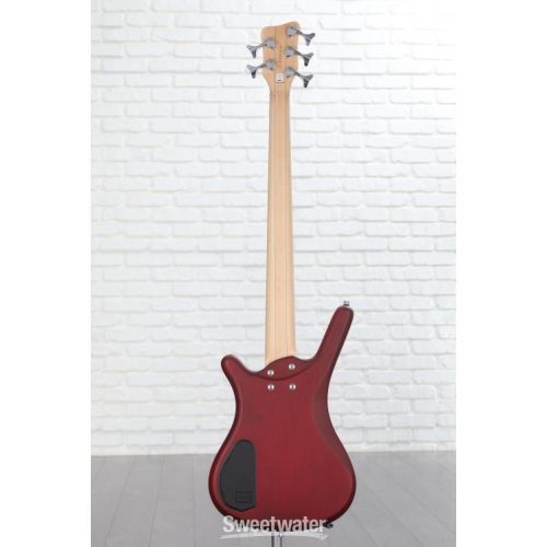  Warwick RockBass Corvette Basic 5-string Bass Guitar - Burgundy Red