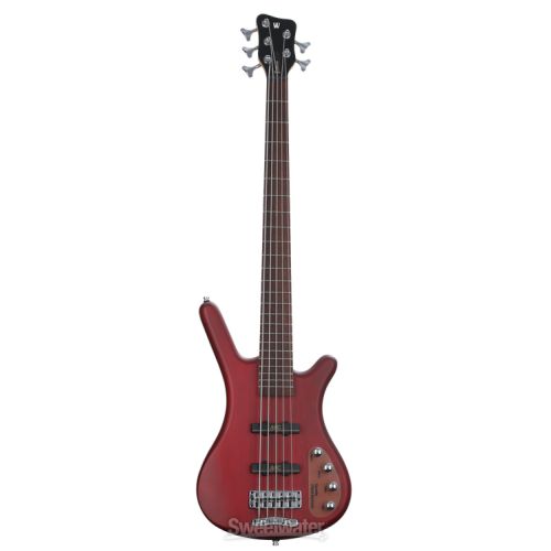  Warwick RockBass Corvette Basic 5-string Bass Guitar - Burgundy Red