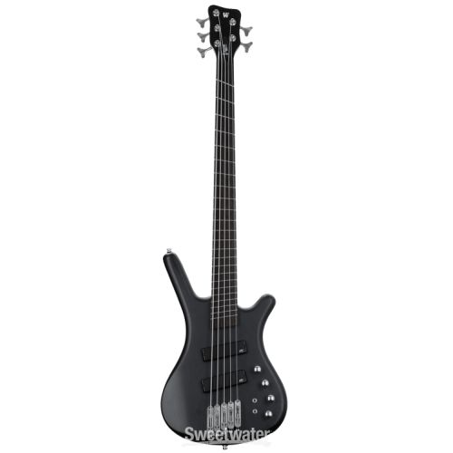  Warwick RockBass Corvette Multiscale 5-string Bass Guitar - Black