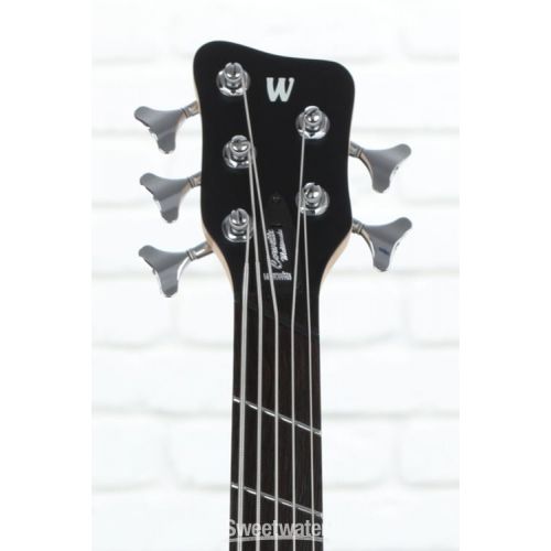  Warwick RockBass Corvette Multiscale 5-string Bass Guitar - Black