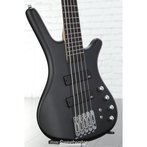  Warwick RockBass Corvette Multiscale 5-string Bass Guitar - Black