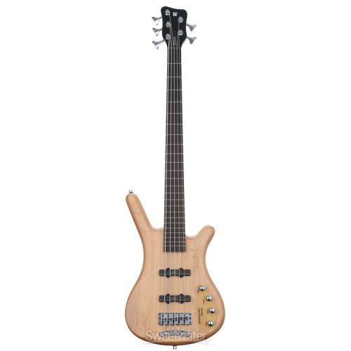  Warwick RockBass Corvette Basic 5-string Bass Guitar - Natural