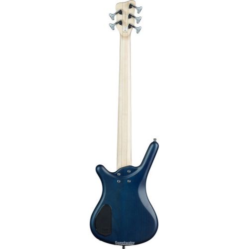  Warwick RockBass Corvette Basic 5-string Bass Guitar - Ocean Blue
