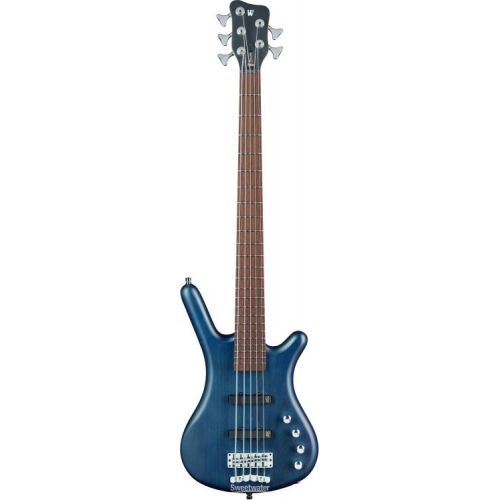  Warwick RockBass Corvette Basic 5-string Bass Guitar - Ocean Blue