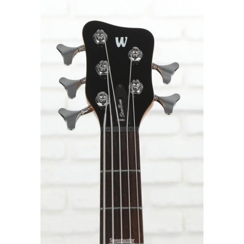  Warwick RockBass Star Bass 5-string Hollowbody Electric Bass - Metallic Gold