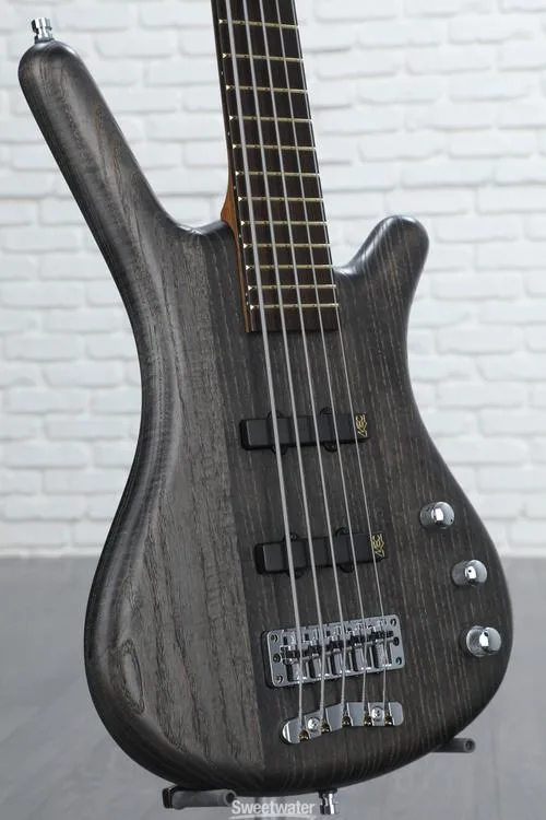  Warwick Pro Series Corvette Standard 5-string Bass Guitar - Nirvana Black
