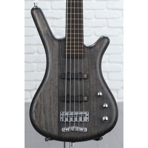  Warwick Pro Series Corvette Standard 5-string Bass Guitar - Nirvana Black