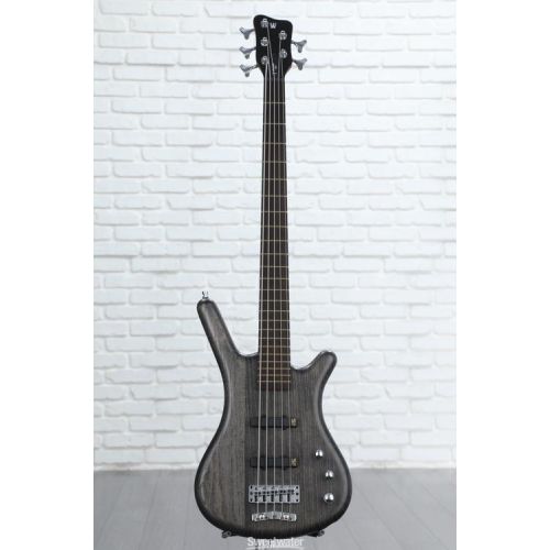  Warwick Pro Series Corvette Standard 5-string Bass Guitar - Nirvana Black