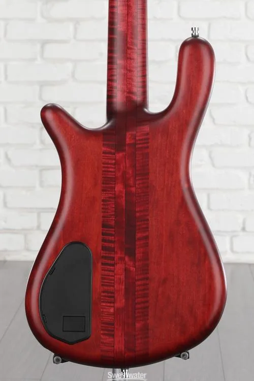  Warwick Pro Series 5 Streamer Stage I Electric Bass Guitar - Burgundy Red