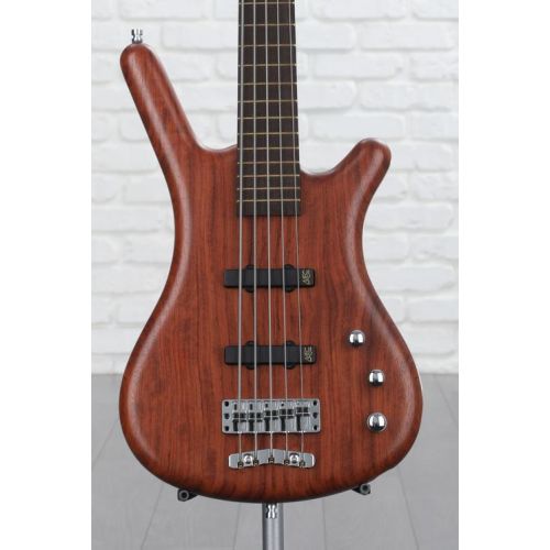  Warwick Pro Series Corvette Standard 5-string Bass Guitar - Natural Bubinga